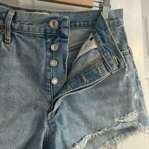 AGOLDE Parker Denim Shorts